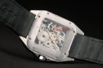 Cartier replica santos skeletron imitazione replica orologio copia 4us063 - immagine 7