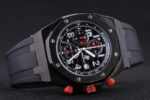Audemars Piguet royal oak offshore replica orologio copia imitazione crono 4us020 - immagine 5