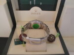 Rolex replica datejust acciaio argentèè oyster brillantini orologio replica copia imitazione 4us192 - immagine 10