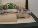 Rolex replica datejust acciaio argentèè oyster brillantini orologio replica copia imitazione 4us192 - immagine 7
