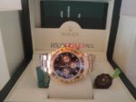 Rolex replica daytona rose gold black dial orologio replica copia imitazione 4us201