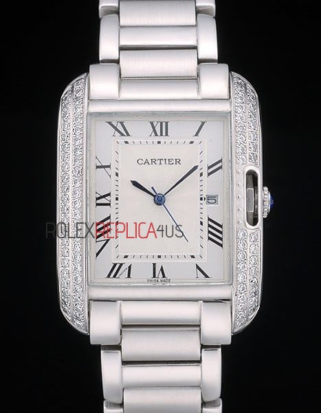 virtuemart_product_1816rolex-replica-orologi-copia-imitazione-rolex-omega Cartier replica tank francaise acciaio white dial diamond imitazione replica orologio copia 4us070 - immagine 1
