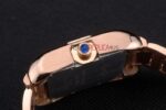 Cartier replica tank francaise full rose gold imitazione replica orologio copia 4us071 - immagine 8