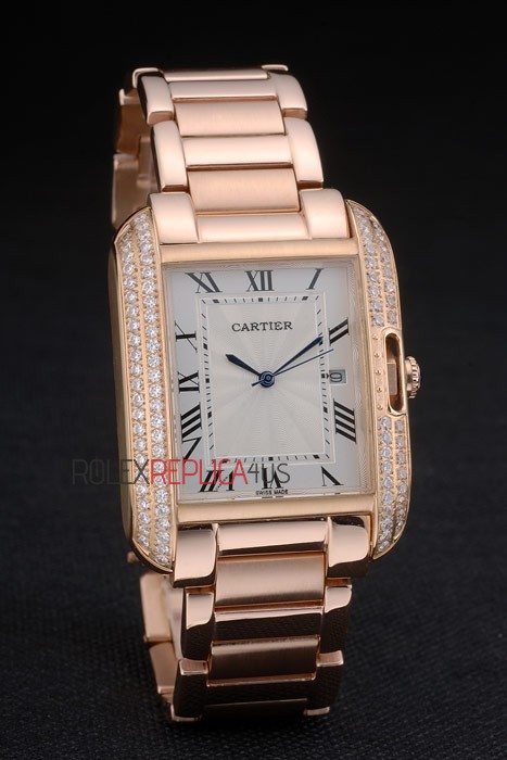 virtuemart_product_1837rolex-replica-orologi-copia-imitazione-rolex-omega Cartier replica tank francaise full rose gold diamond imitazione replica orologio copia 4us072 - immagine 1