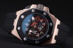 Audemars Piguet royal oak offshore replica orologio copia imitazione crono 4us022 - immagine 5