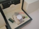 Rolex replica datejust acciaio white roman con righe jubilèè orologio replica copia imitazione 4us196 - immagine 5