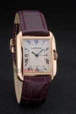 Cartier replica tank rose gold imitazione replica orologio copia 4us074