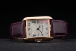 Cartier replica tank rose gold imitazione replica orologio copia 4us074 - immagine 6