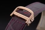 Cartier replica tank rose gold imitazione replica orologio copia 4us074 - immagine 9