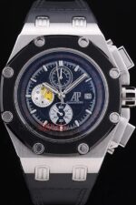 Audemars Piguet royal oak offshore replica orologio copia imitazione crono 4us023 - immagine 3