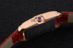 Cartier replica tank rose gold imitazione replica orologio copia 4us075 - immagine 8
