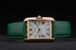 Cartier replica tank rose gold imitazione replica orologio copia 4us076 - immagine 6