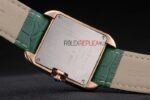 Cartier replica tank rose gold imitazione replica orologio copia 4us076 - immagine 7