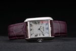 Cartier replica tank francaise acciaio imitazione replica orologio copia 4us080 - immagine 5