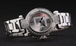 Cartier replica pasha acciaio diamond imitazione replica orologio copia 4us081 - immagine 5