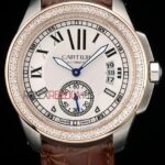 Cartier replica rose gold imitazione replica orologio copia 4us083