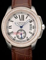 Cartier replica rose gold imitazione replica orologio copia 4us083