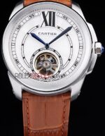 Cartier replica acciaio imitazione replica orologio copia 4us085