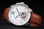 Cartier replica acciaio imitazione replica orologio copia 4us085 - immagine 6