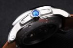 Cartier replica acciaio imitazione replica orologio copia 4us085 - immagine 7