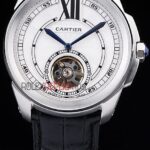 Cartier replica acciaio black imitazione replica orologio copia 4us086