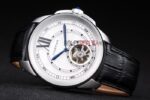 Cartier replica acciaio black imitazione replica orologio copia 4us086 - immagine 5