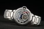 Cartier replica acciaio imitazione replica orologio copia 4us087 - immagine 6