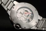 Cartier replica acciaio imitazione replica orologio copia 4us087 - immagine 7