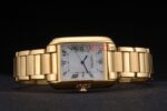 Cartier replica tank francaise  gold dial imitazione replica orologio copia 4us088 - immagine 6