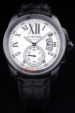 Cartier replica black caramica imitazione replica orologio copia 4us089 - immagine 3