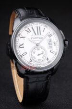 Cartier replica black caramica imitazione replica orologio copia 4us089 - immagine 6