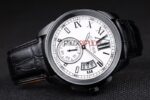 Cartier replica black caramica imitazione replica orologio copia 4us089 - immagine 4