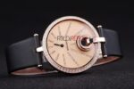 Cartier replica lady rose gold imitazione replica orologio copia 4us090 - immagine 5