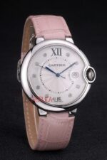 Cartier replica lady brillantini imitazione replica orologio copia 4us091 - immagine 3