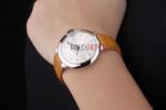 Cartier replica acciaio brillantini imitazione replica orologio copia 4us092 - immagine 7