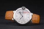 Cartier replica acciaio brillantini imitazione replica orologio copia 4us092 - immagine 6