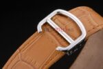 Cartier replica acciaio brillantini imitazione replica orologio copia 4us092 - immagine 12