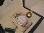 Rolex replica datejust acciaio oro white dial jubilèè orologio replica copia imitazione 4us190 - immagine 4