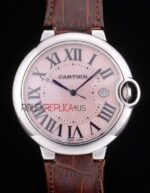 Cartier replica acciaio roman imitazione replica orologio copia 4us094 - immagine 3
