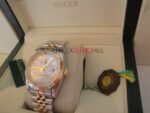 Rolex replica datejust acciaio oro white dial jubilèè orologio replica copia imitazione 4us190 - immagine 7
