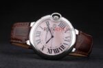 Cartier replica acciaio roman imitazione replica orologio copia 4us094 - immagine 5