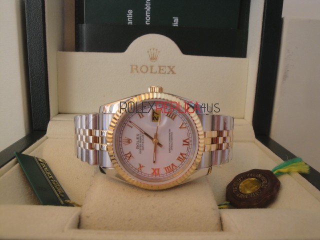 virtuemart_product_221rolex-replica-orologi-imitazione-rolex-replica-orologio Rolex replica datejust acciaio oro white dial jubilèè orologio replica copia imitazione 4us190 - immagine 1