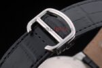 Cartier replica acciaio black roman imitazione replica orologio copia 4us095 - immagine 11