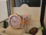 Rolex replica datejust acciaio oro white dial jubilèè orologio replica copia imitazione 4us190 - immagine 8