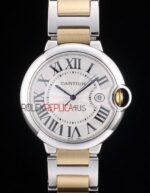Cartier replica balon bleu acciaio rose gold imitazione replica orologio copia 4us097 - immagine 3