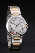 Cartier replica balon bleu acciaio rose gold imitazione replica orologio copia 4us097 - immagine 4