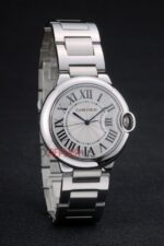 Cartier replica balon bleu acciaio roman imitazione replica orologio copia 4us098 - immagine 4