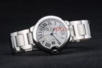 Cartier replica balon bleu acciaio roman imitazione replica orologio copia 4us098 - immagine 6