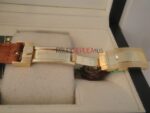 Rolex replica daytona oro giallo sport pelle orologio replica copia imitazione 4us199 - immagine 11