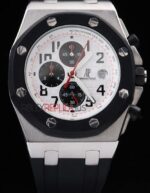 Audemars Piguet royal oak offshore replica orologio copia imitazione crono dial panda 4us027 - immagine 4
